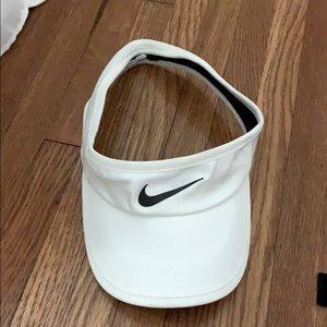 White Nike visor